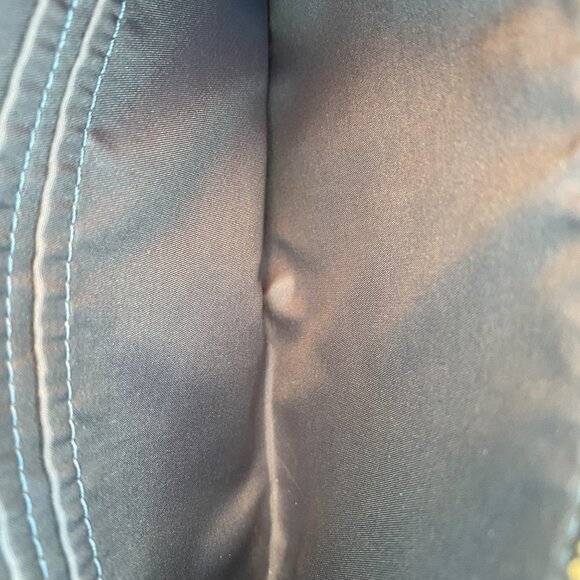 Coach Double Corner Zip Wristlet 6649 - Metallic Blue - Picture 8 of 10